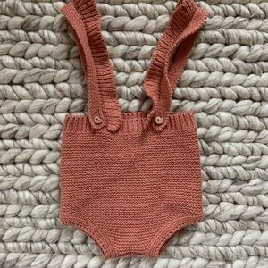 Zara baby girl knitted romper